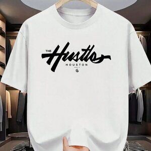 The Hustle Houston MMXIX Graphic T-shirt - Urban White Tee
